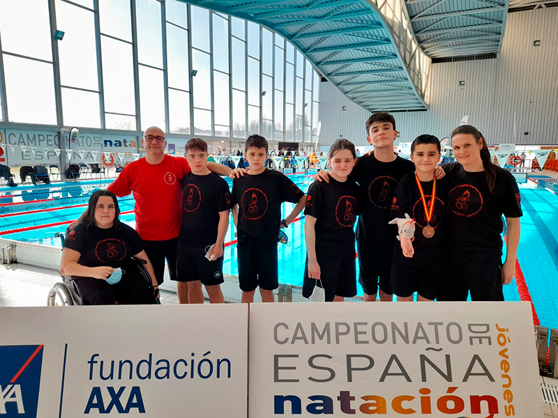 Buena actuaci&oacute;n navarra en el Campeonato de Espa&ntilde;a de Nataci&oacute;n Adaptada para J&oacute;venes